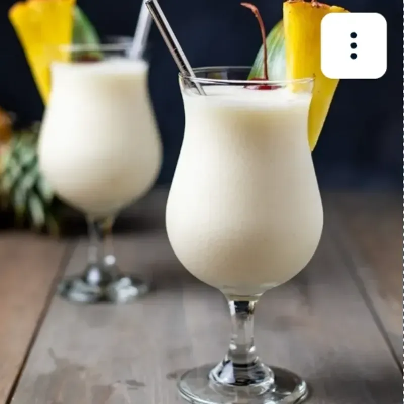 Piña colada con alcohol