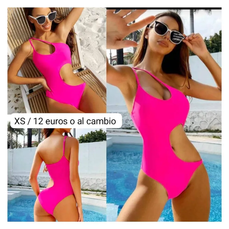Bikini rosa talla XS
