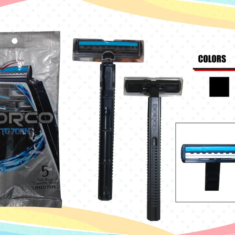 Rasuradora azul 5 pzas dorko