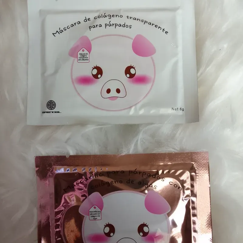 Mascarilla de colágeno para párpados