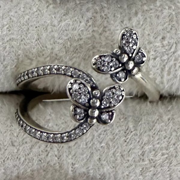 Anillo 2 mariposas