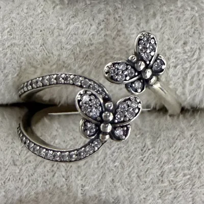 Anillo 2 mariposas