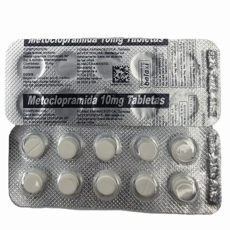METOCLOPRAMIDA (100MG,10t)(VENCE 4-26)