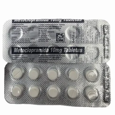 METOCLOPRAMIDA (100MG,10t)(VENCE 4-26)