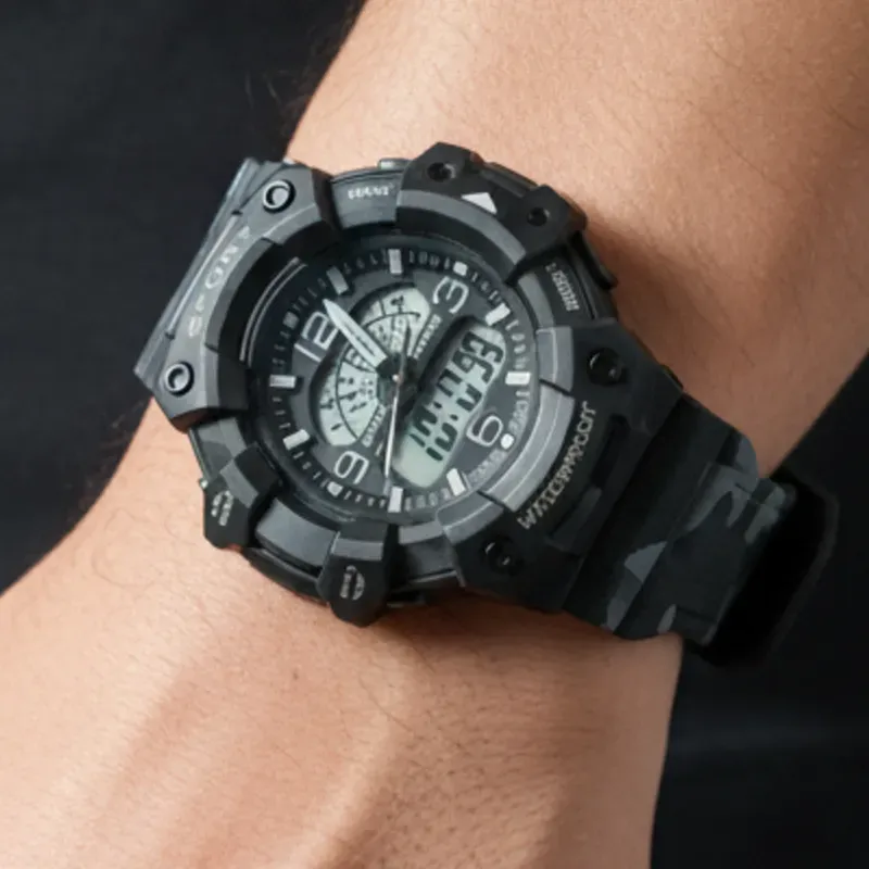 Reloj digital acuatico