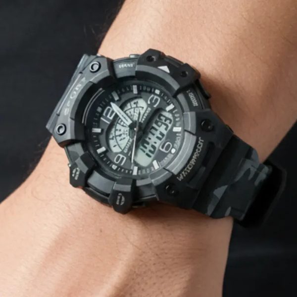 Reloj digital acuatico