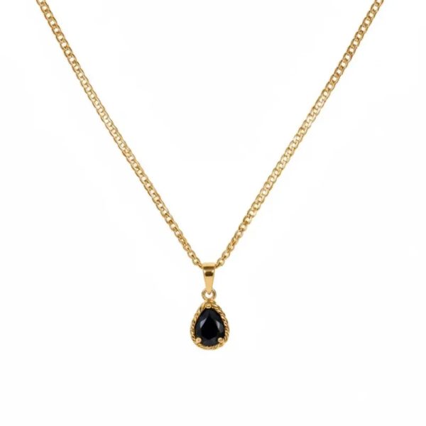 Cadena con dije de gema