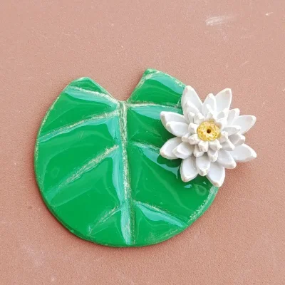 Mini Altar "Pureza de Loto" (Portaincienso/Decorativo)