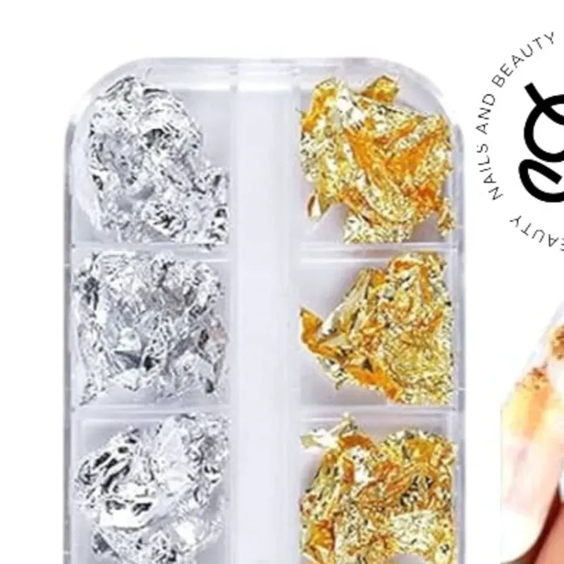 Caja mixta de papel de " oro y plata"