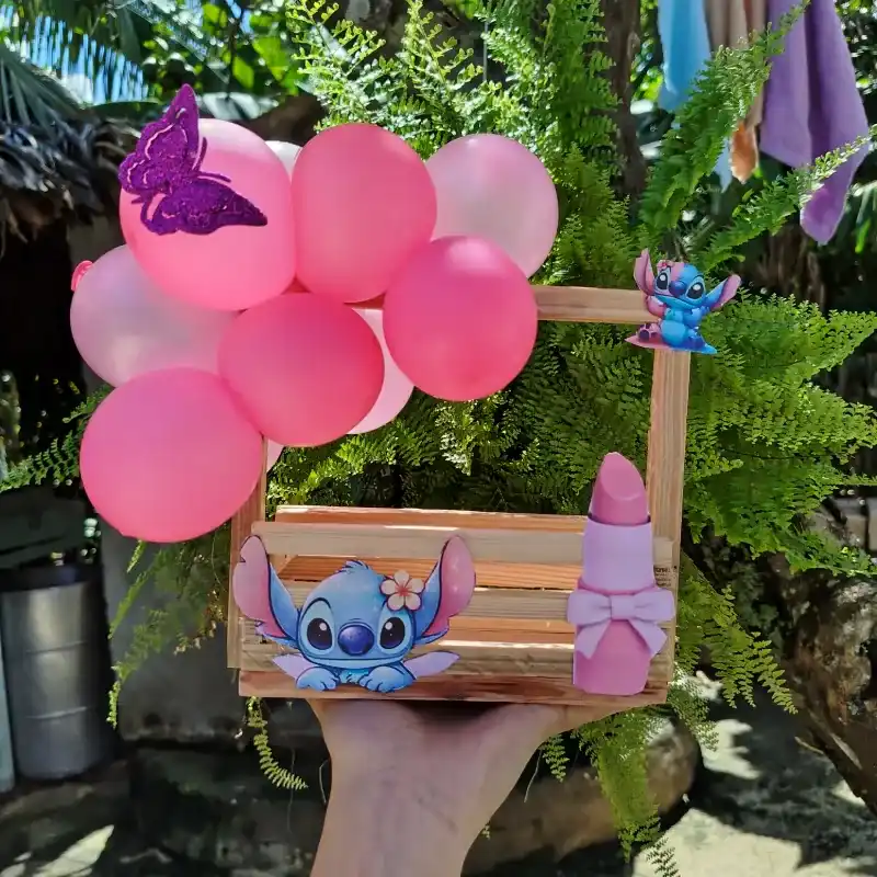 Mini cajita con globos