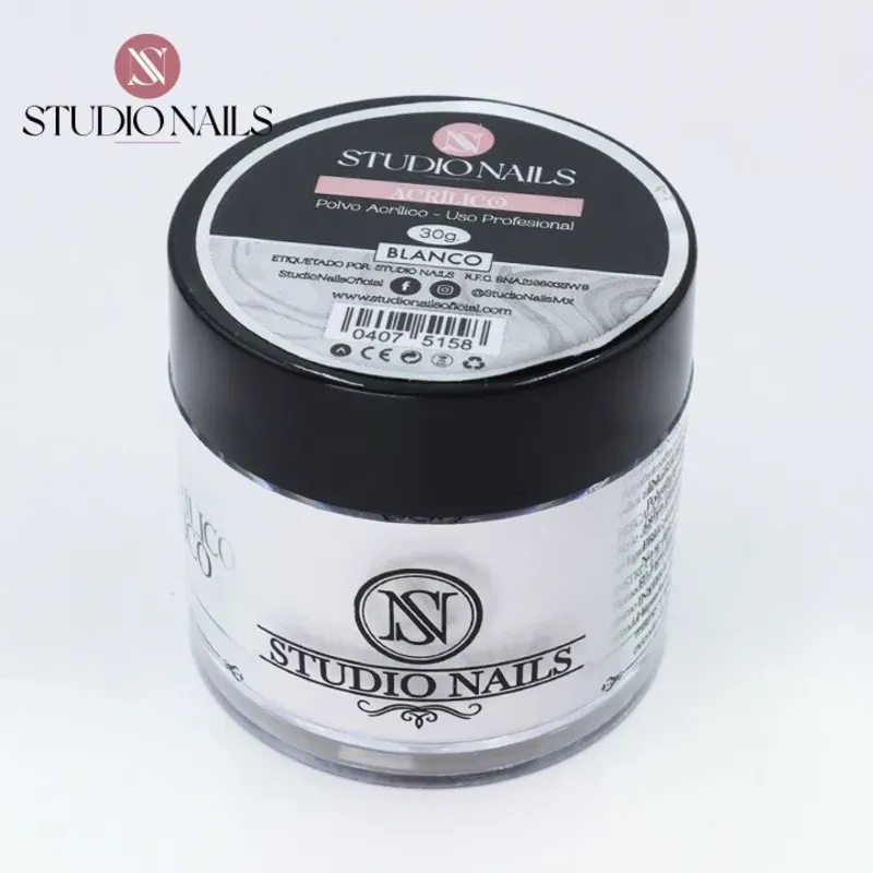 Polvo Acrílico Blanco (30g)