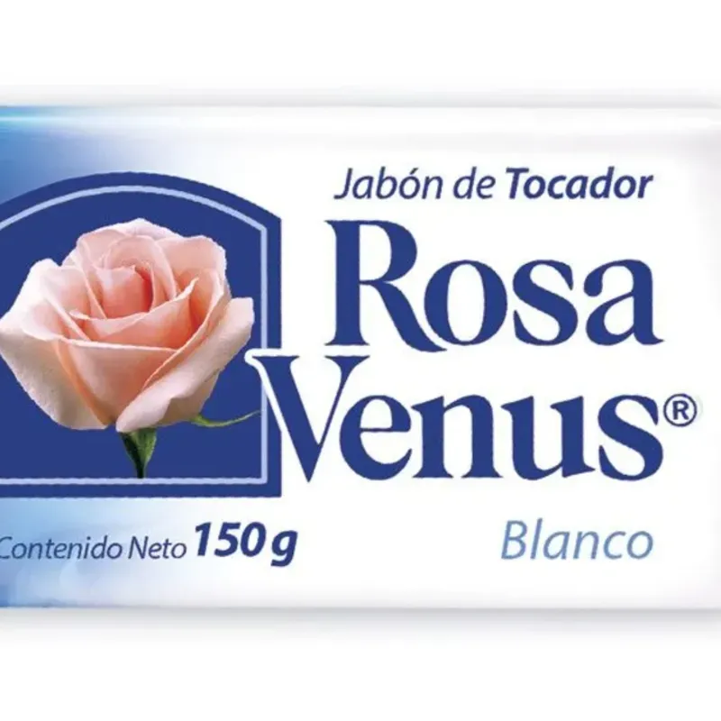 Jabón En Barra Blanco Venus 150 G