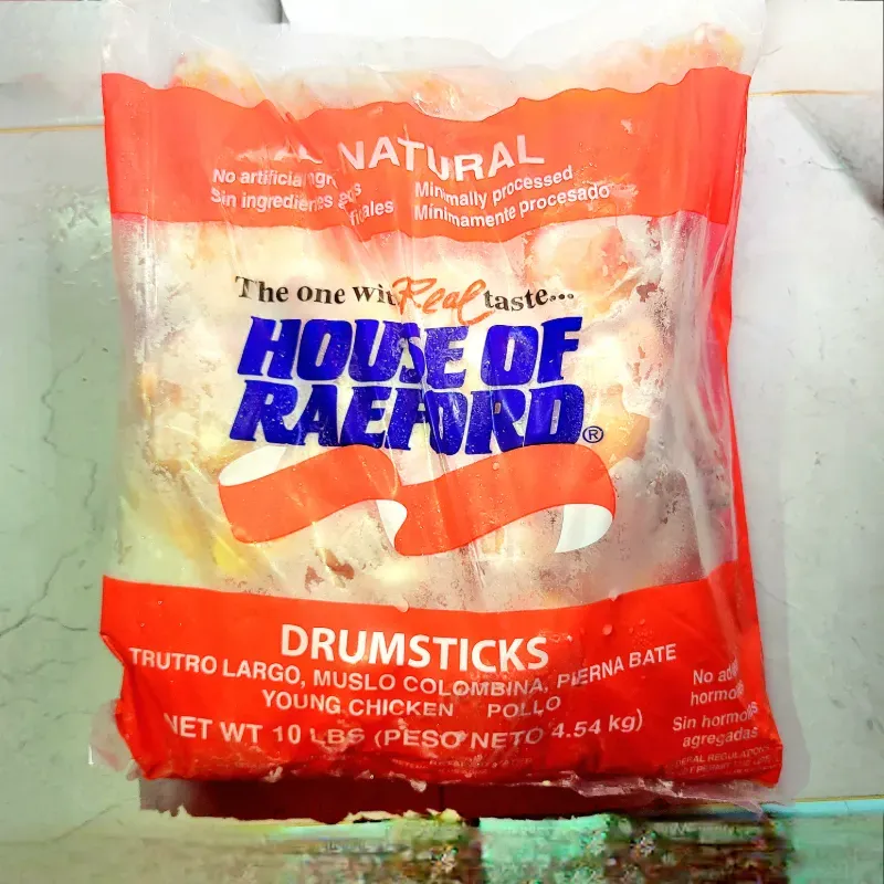 PAQUETE DE MUSLOS POLLO 10 LBS