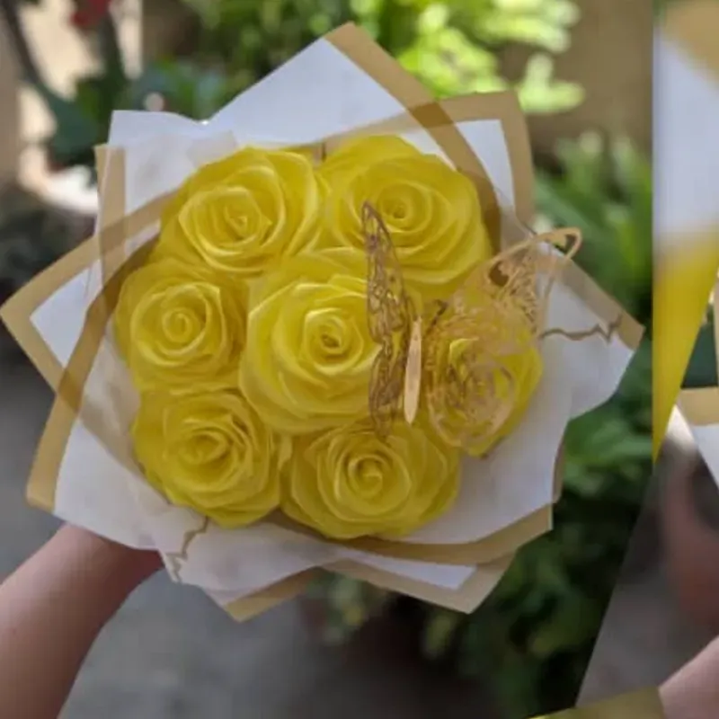 Ramo de 7 rosas eternas