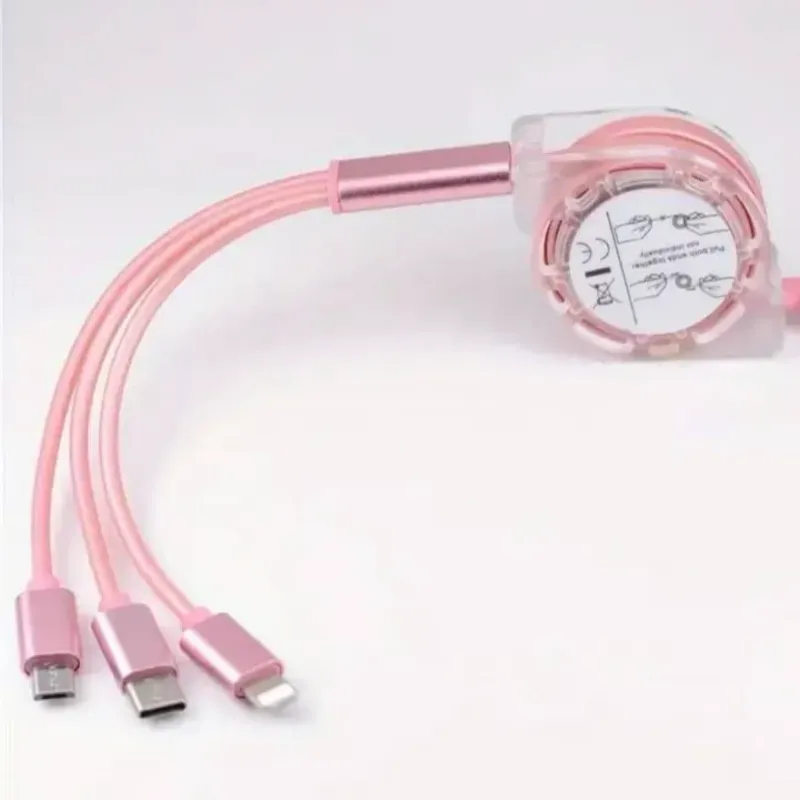 Cables de Carga Rápida de 3 Vías