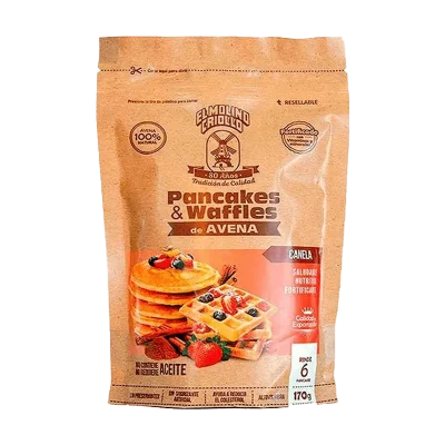 Pancake & Waffles de Avena con Canela El Molino Criollo