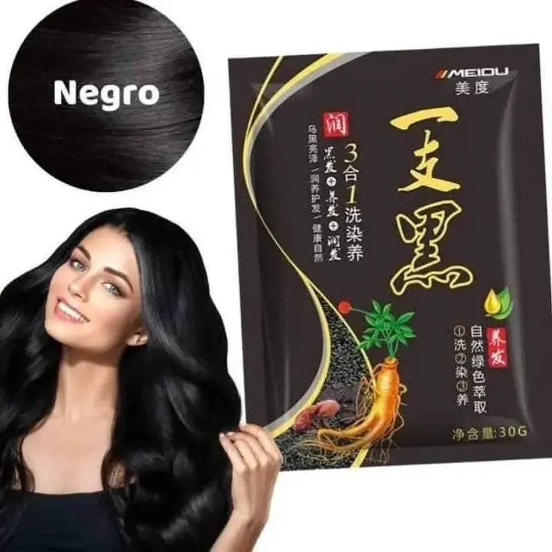 TINTE NATURAL de JENGIBRE NEGRO