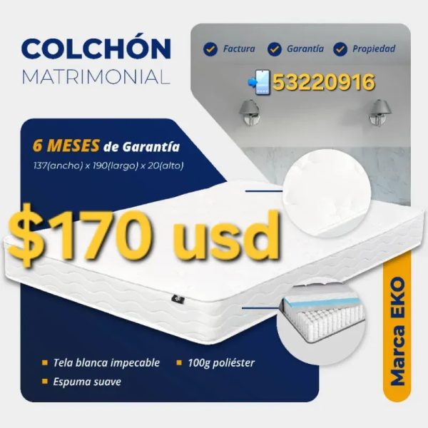 Colchón Camero Eko