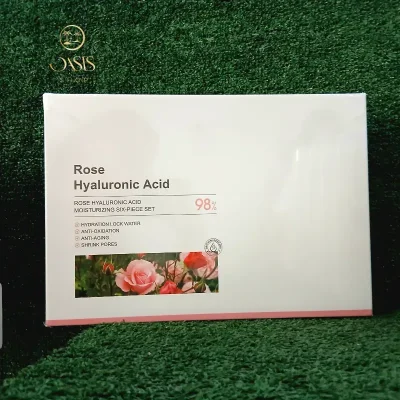 Set Hidratante Ácido Hialurónico de Rosa (6 piezas)