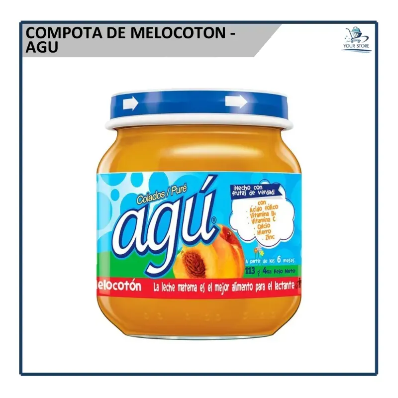 Compota de Melocotón - Agú (113g)