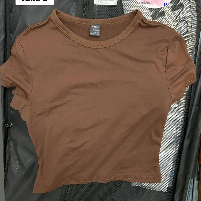 Pulober talla S color carmelita
