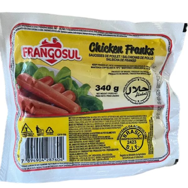 Salchichas de pollo