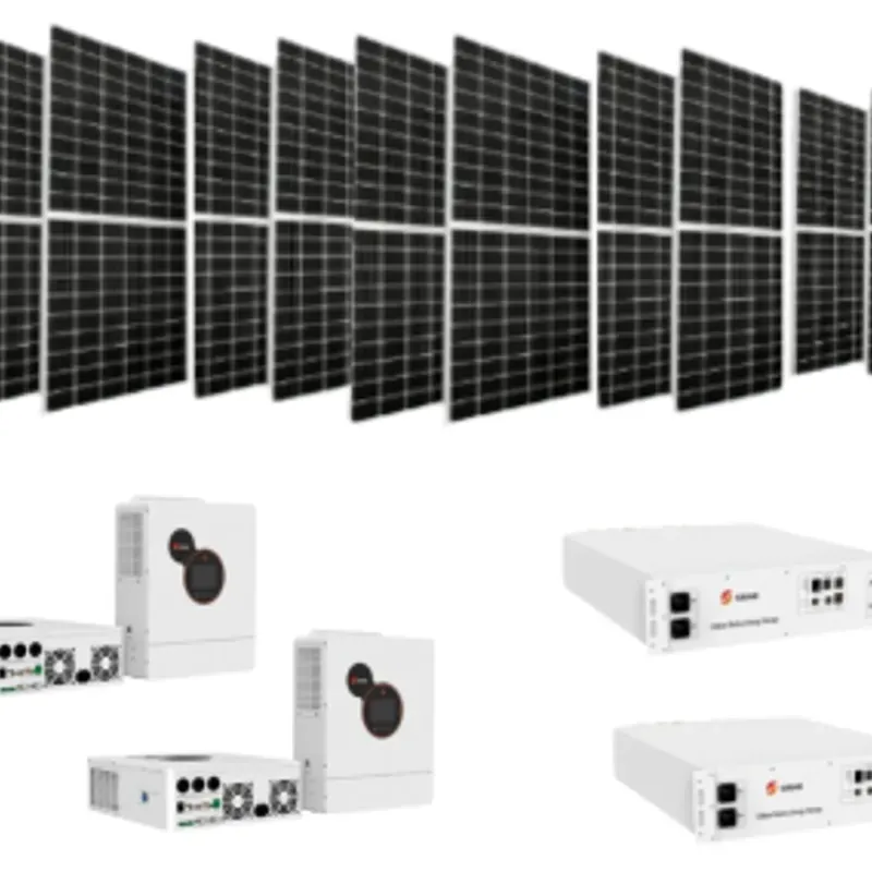 Kit de energía solar híbrido SRNE de 5900 W
