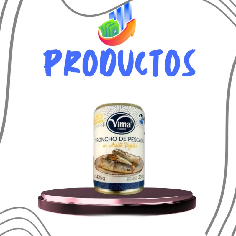 Tronchos de pescado en aceite 425g