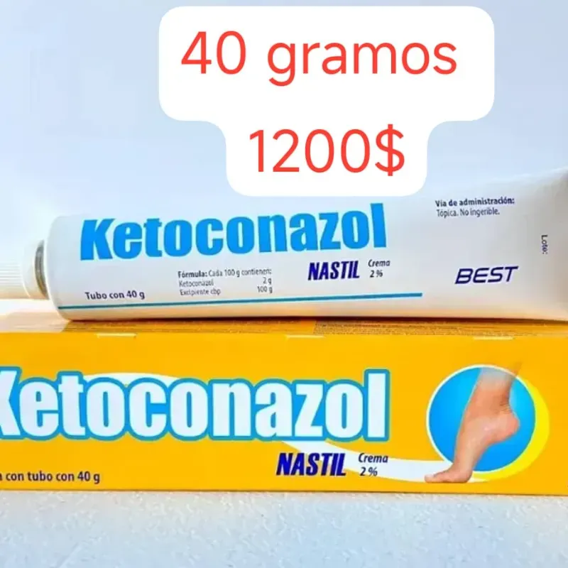Ketoconazol Caja con Tubo con 40 gramos
