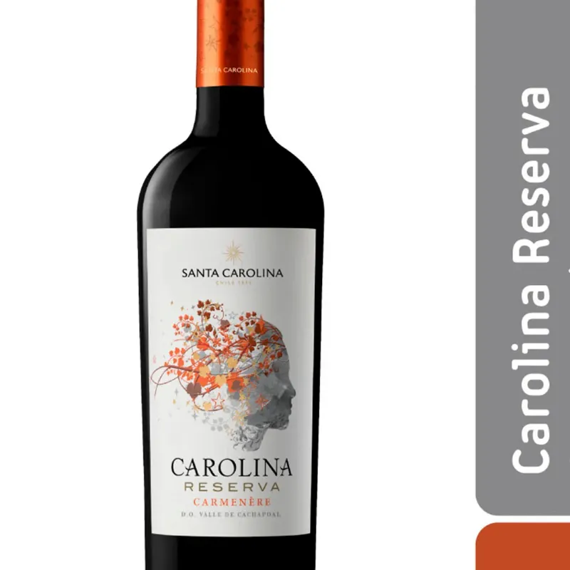Vino Tinto Reserva Carménere Santa Carolina 2.00USD