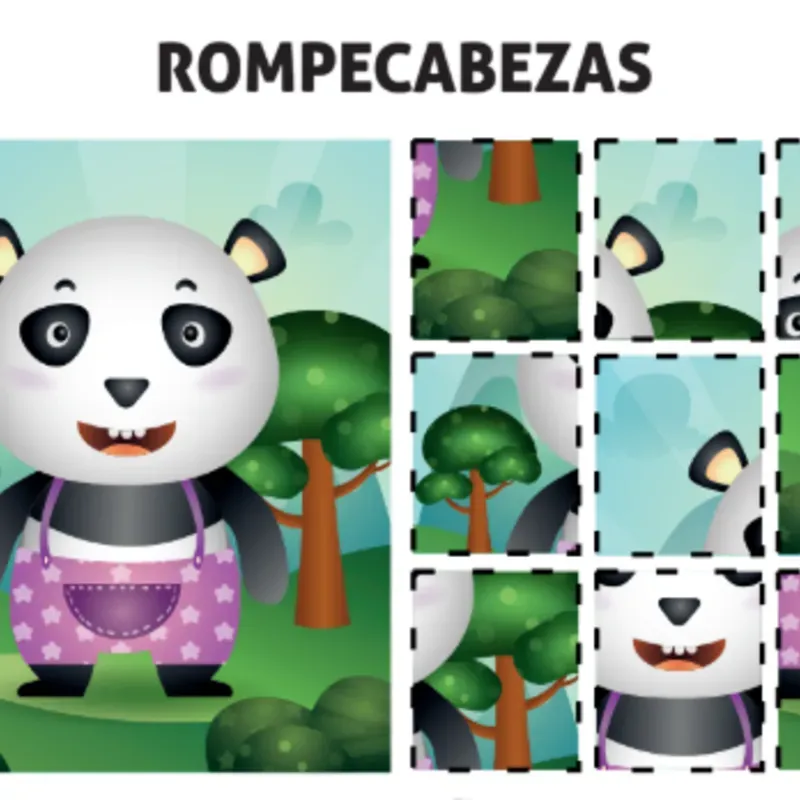  Rompecabezas de Animales 