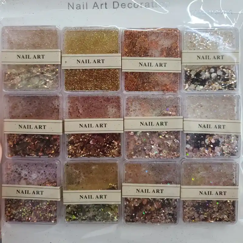 Decoración mixta grande bronce