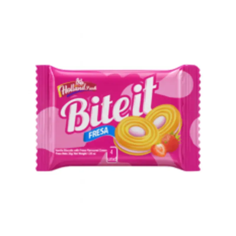 Galletas bite fresa