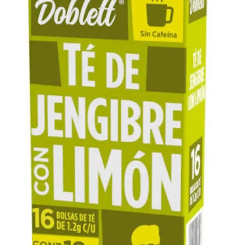 Té genjibre con limón