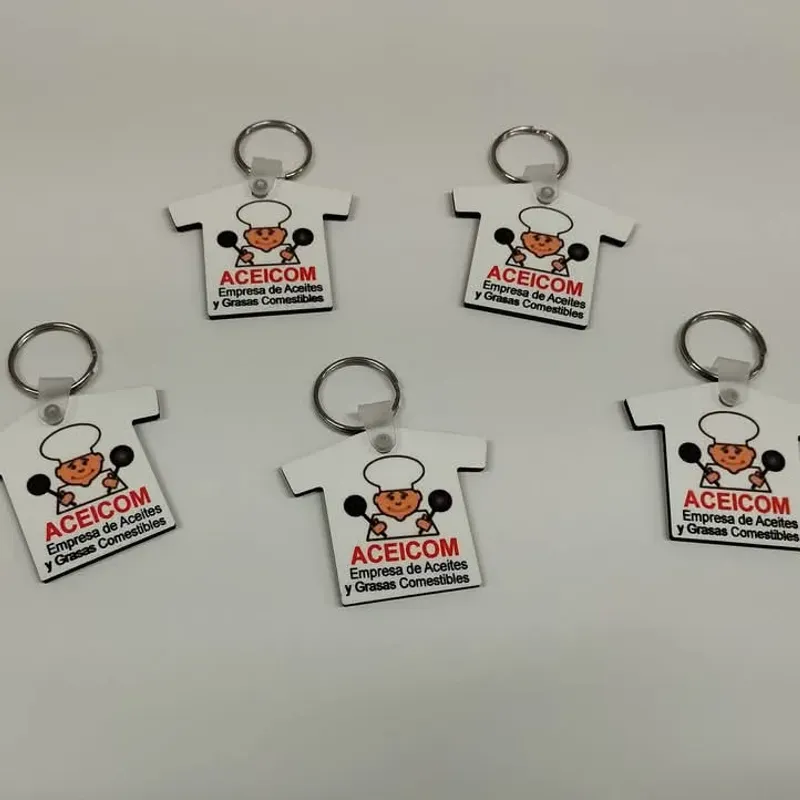 ️ Llaveros Personalizados de MDF