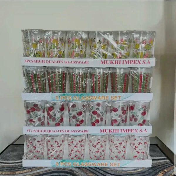 Juego de vasos