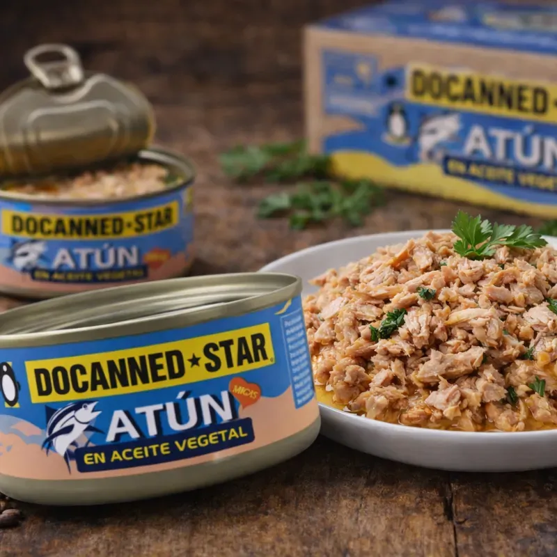 Atún en aceite vegetal 140 gr