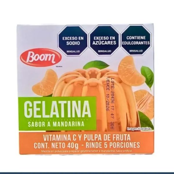 Gelatina Boom de naranja (40gr)