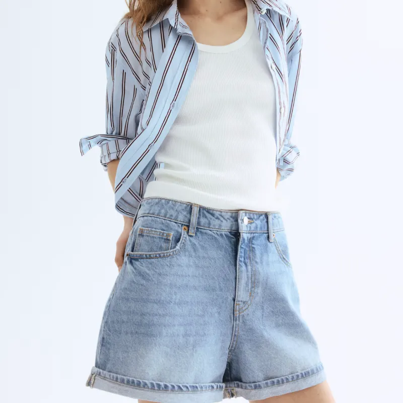 Short de mezclilla