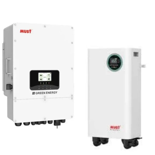 INVERSOR MUST 10KW + BATERÍA 15.3KWh (CJ)