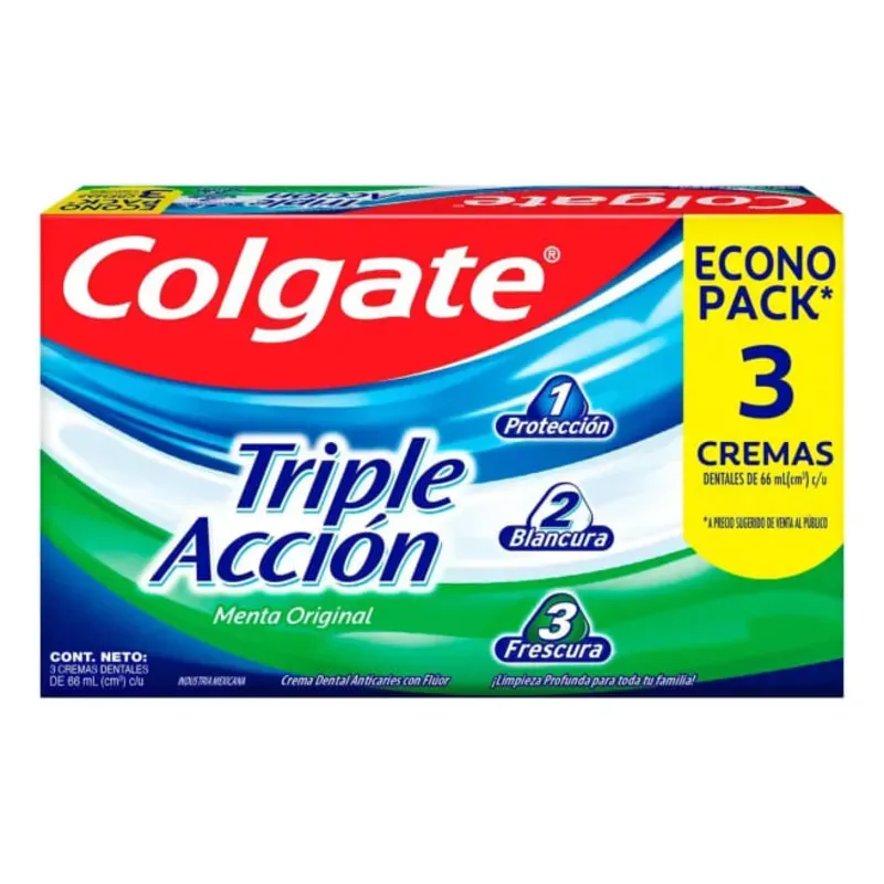 Pasta Colgate 66gr (Triple Accion)