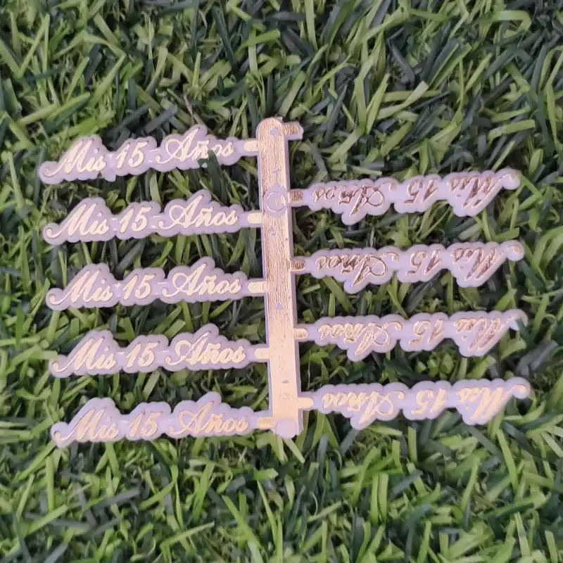 Topper cake Mis 15 años