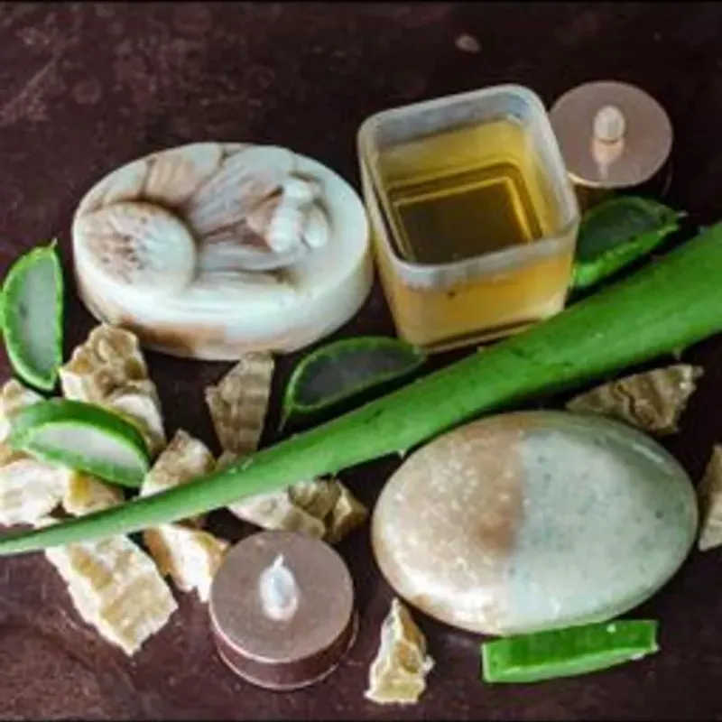 Jabón de aloe Vera y miel