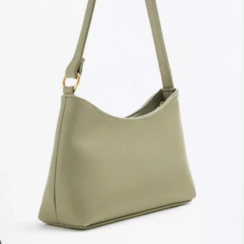 Bolso verde pastel con Asa