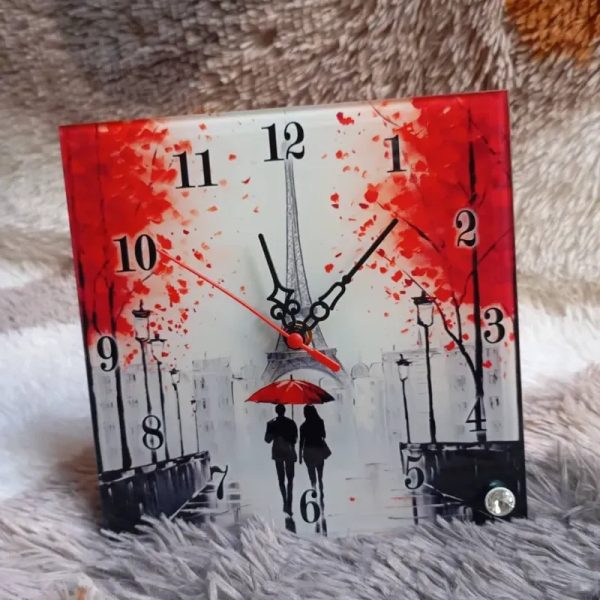 Reloj de vidrio
