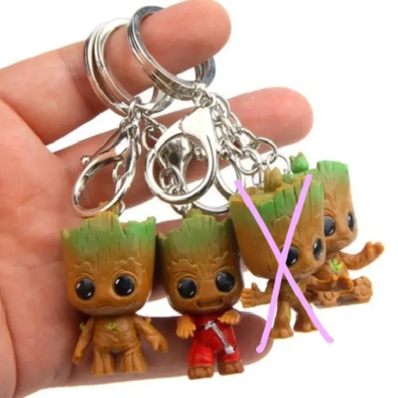Llaveros Baby Groot