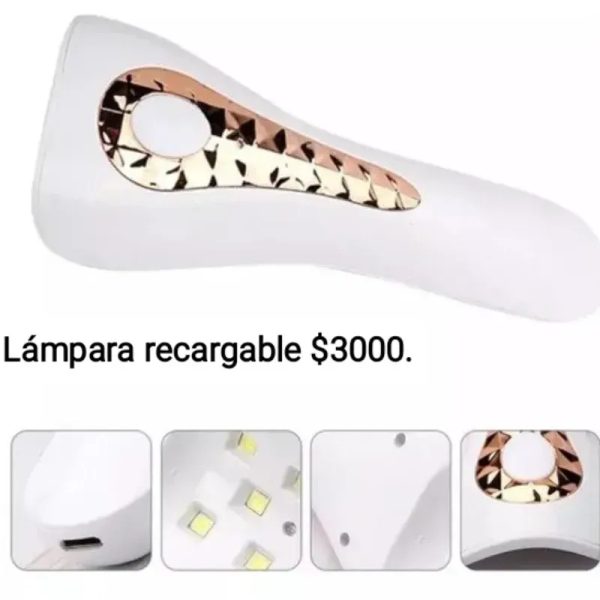 Lámpara de mano recargable