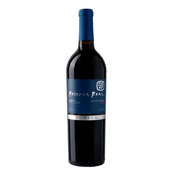Vino Tinto Syrah Valle de Guadalupe RESERVA REAL DOMECQ 750ml 12/Caja