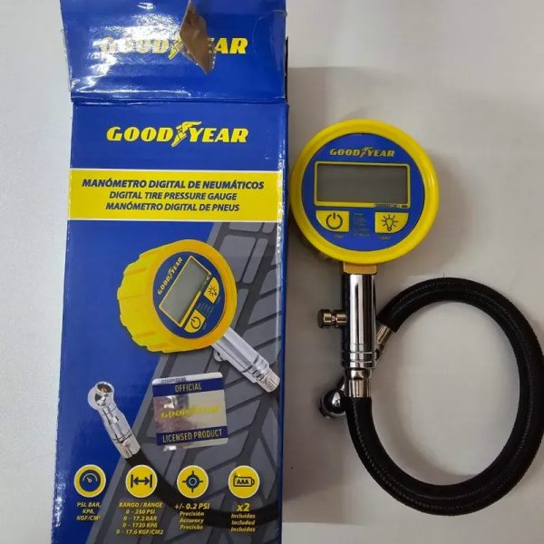 MANOMETRO DIGITAL CON TUBO GOODYEAR