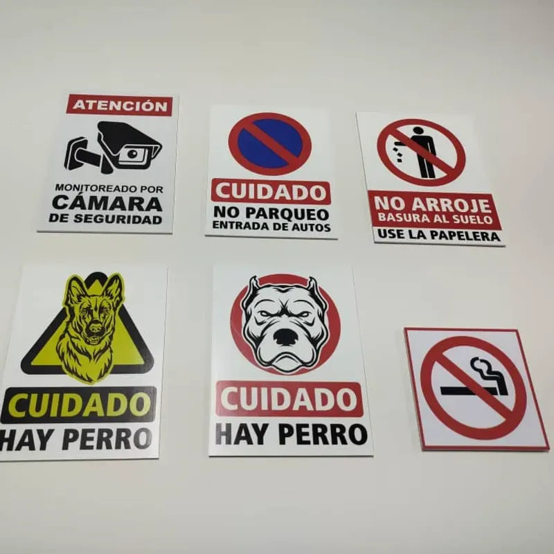 Carteles PVC